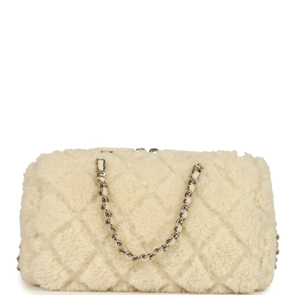 chanel-mini-timeless-classic-barrel-bag-with-chain-beige-shearling-light-gold-metal