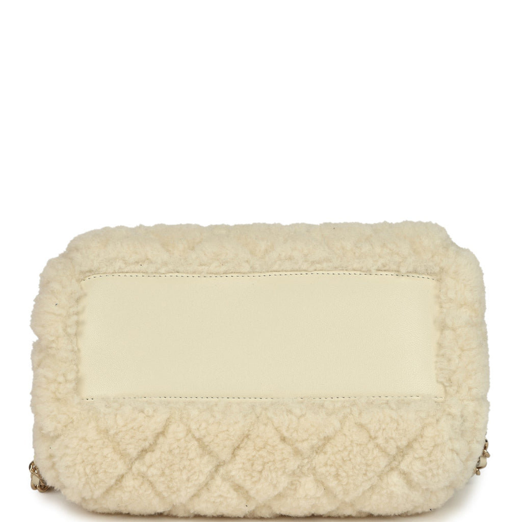 chanel-mini-timeless-classic-barrel-bag-with-chain-beige-shearling-light-gold-metal