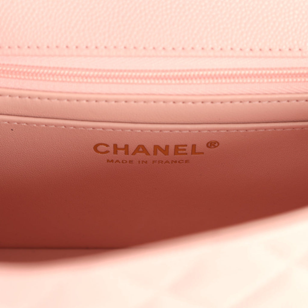 chanel-mini-rectangular-flap-bag-with-cc-top-handle-pink-shiny-caviar-antique-gold-metal