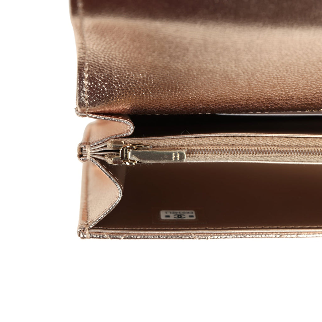 chanel-top-handle-wallet-on-chain-woc-metallic-copper-shiny-caviar-light-gold-metal