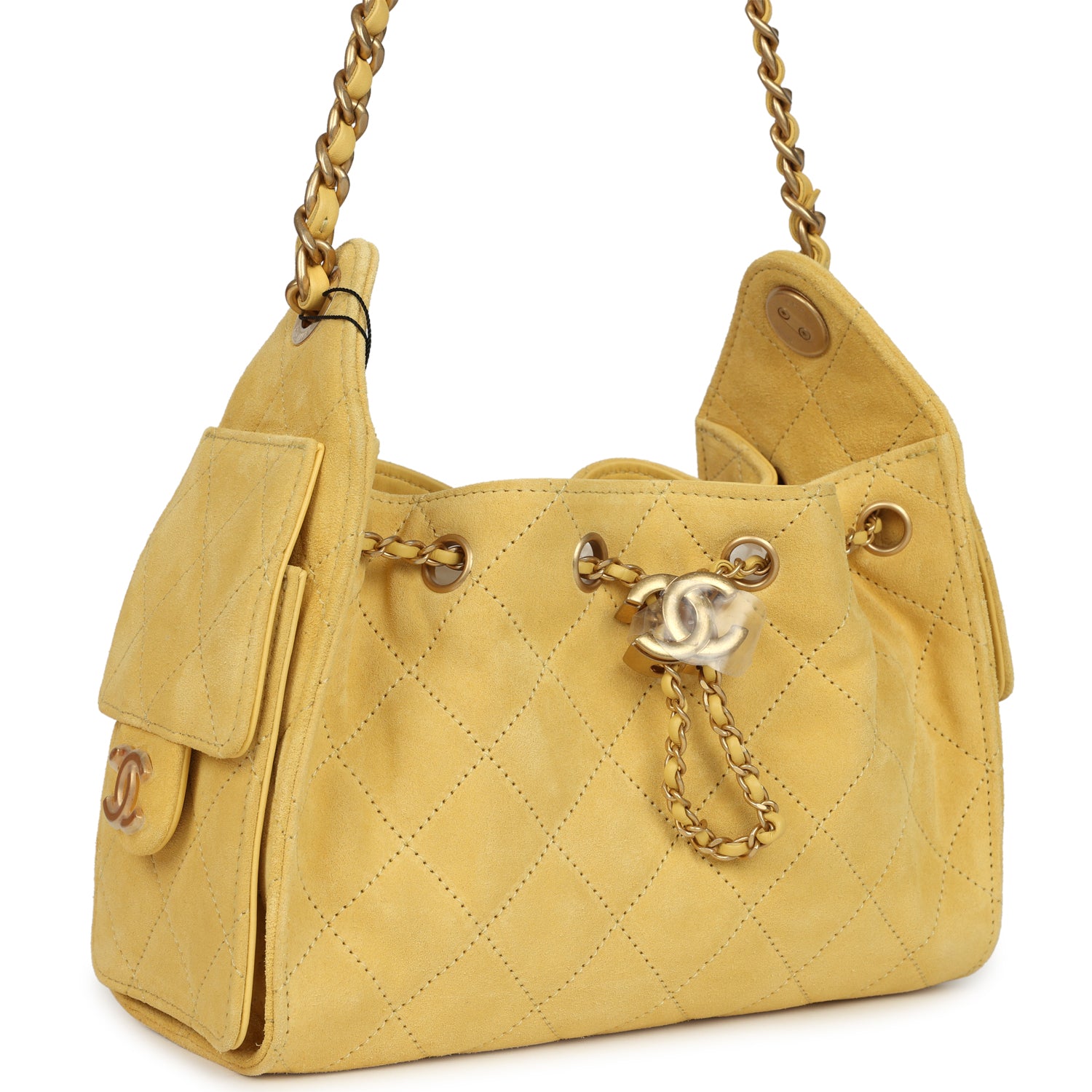 chanel-mini-25-hobo-bag-yellow-suede-antique-gold-metal-1