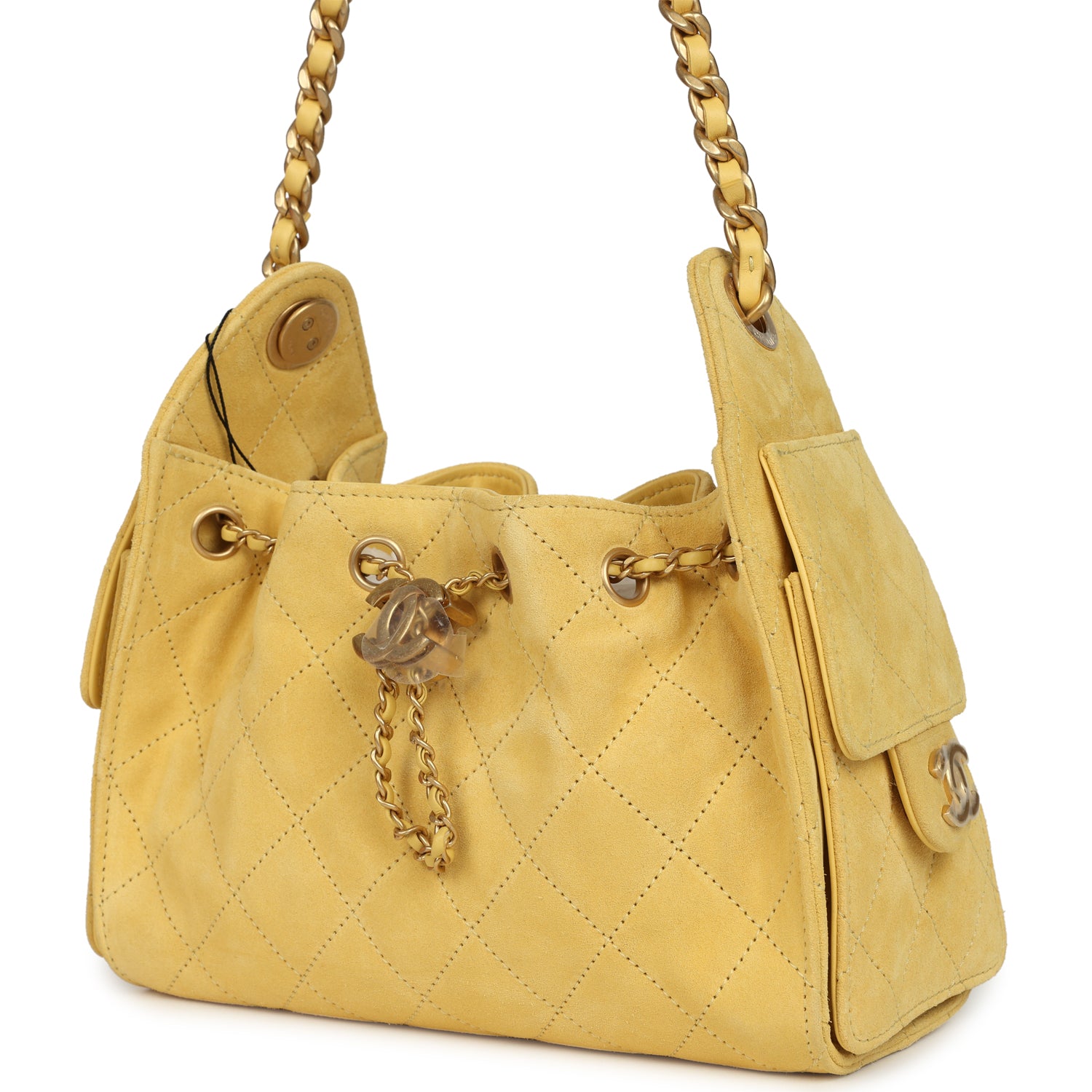 chanel-mini-25-hobo-bag-yellow-suede-antique-gold-metal-1