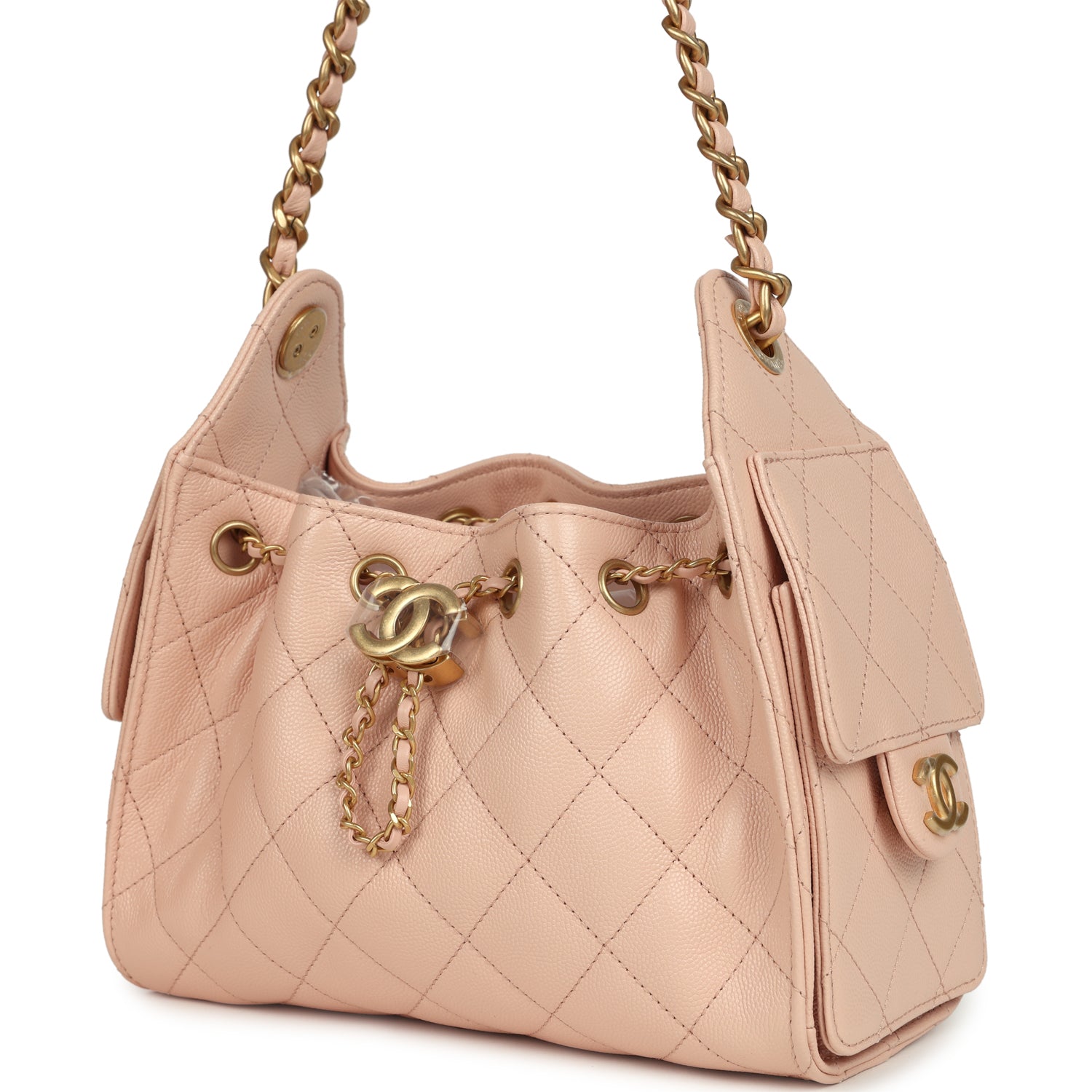 chanel-mini-25-hobo-bag-light-pink-caviar-antique-gold-metal-4