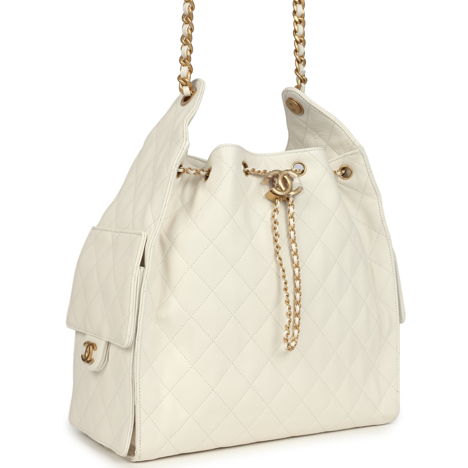 chanel-medium-25-hobo-bag-white-caviar-antique-gold-metal-5