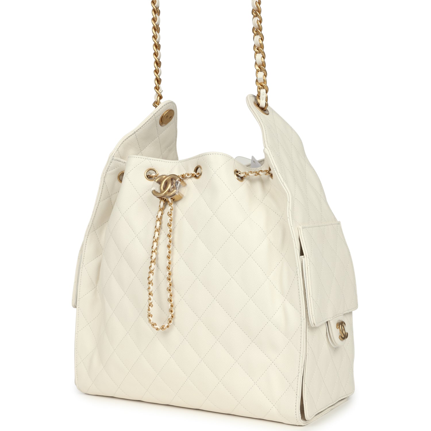 chanel-medium-25-hobo-bag-white-caviar-antique-gold-metal-5