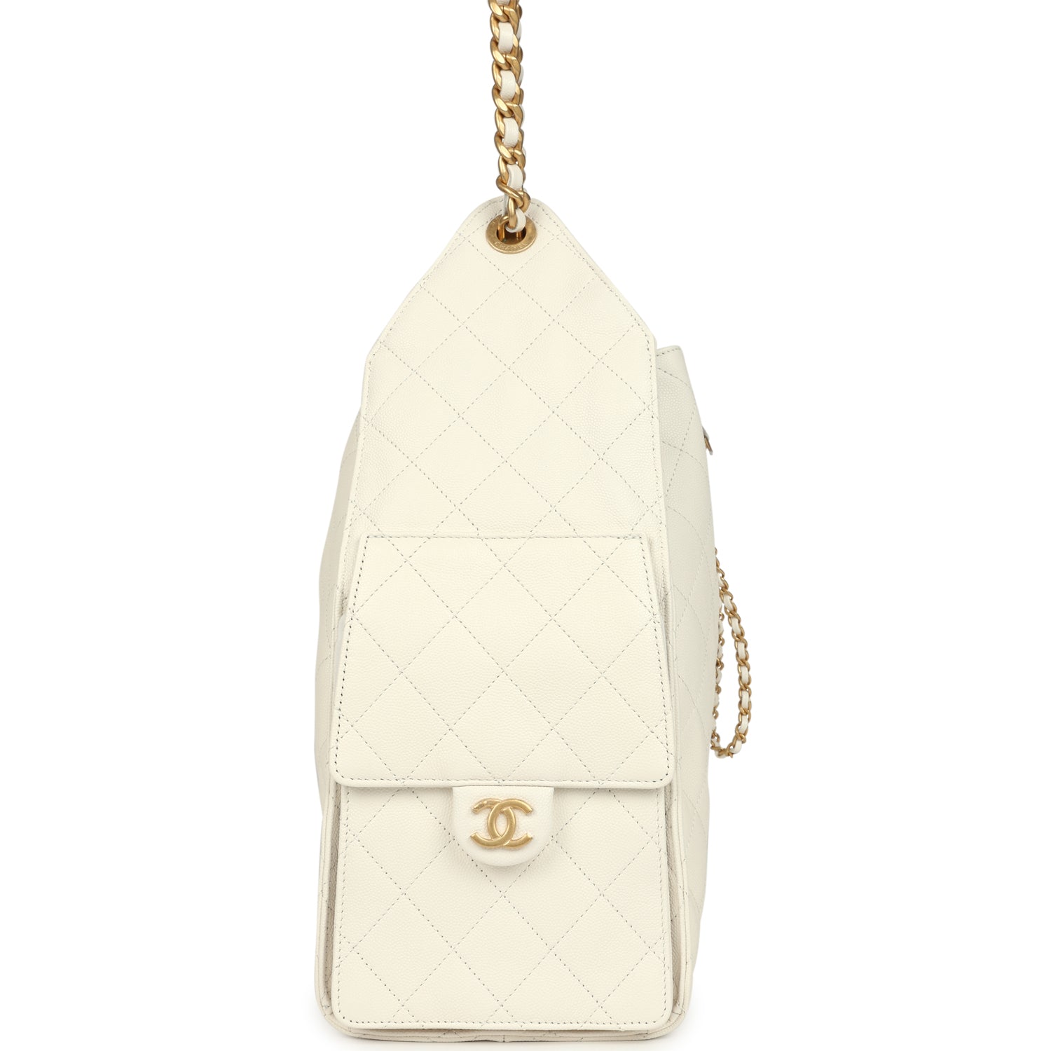 chanel-medium-25-hobo-bag-white-caviar-antique-gold-metal-5
