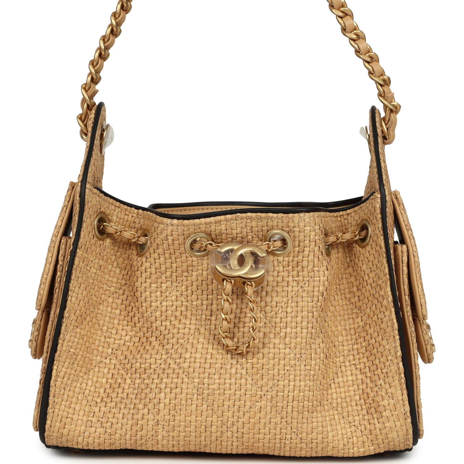 chanel-mini-25-hobo-bag-beige-raffia-and-black-calfskin-antique-gold-metal-1