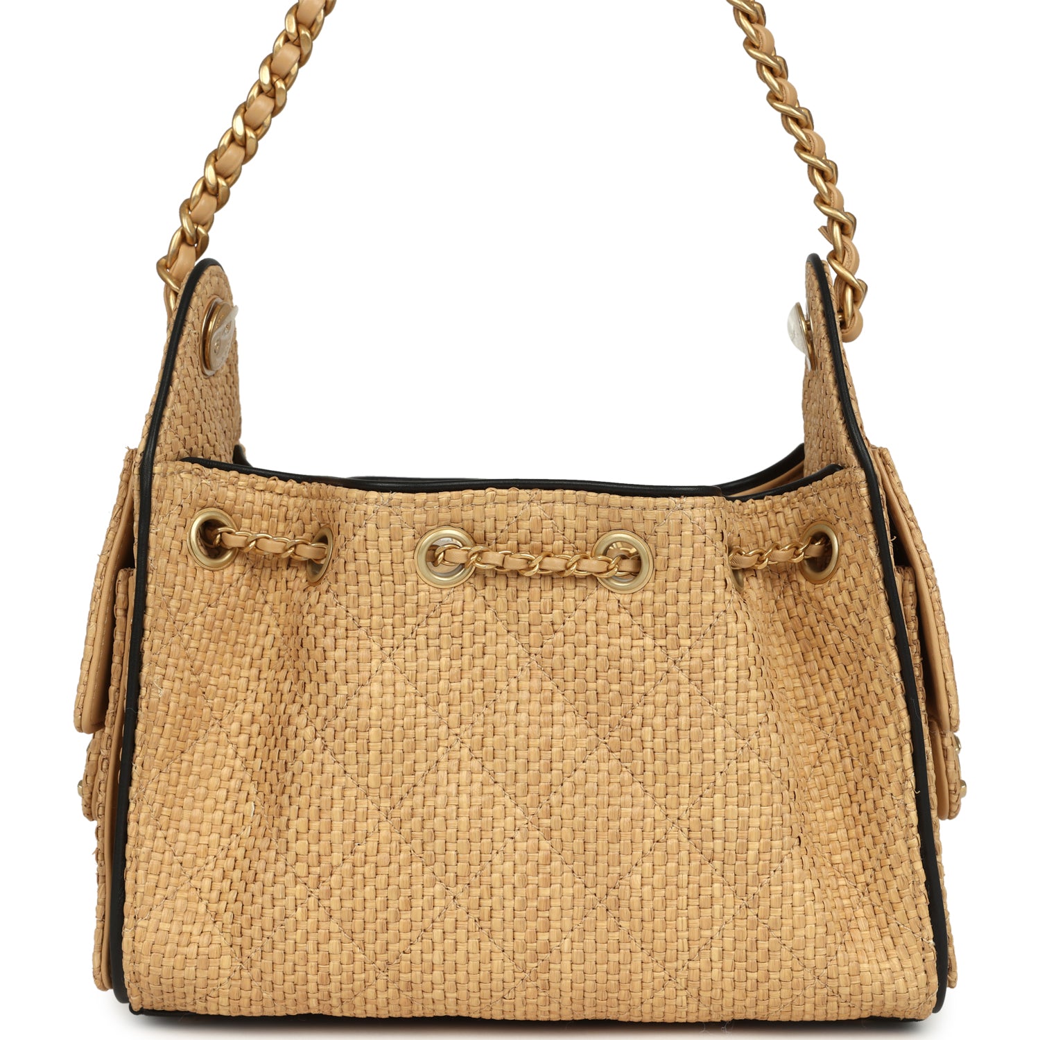 chanel-mini-25-hobo-bag-beige-raffia-and-black-calfskin-antique-gold-metal-1