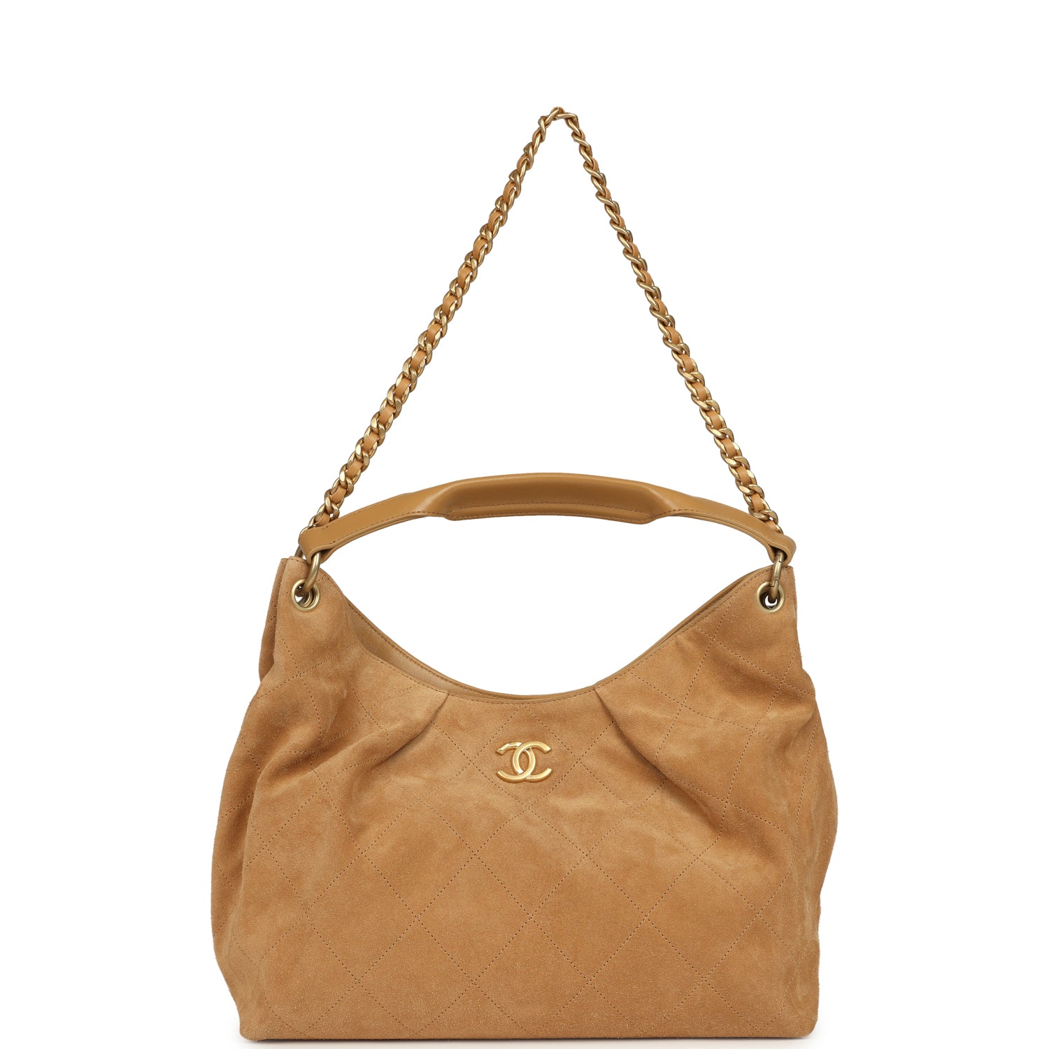 chanel-maxi-hobo-bag-beige-suede-antique-gold-metal