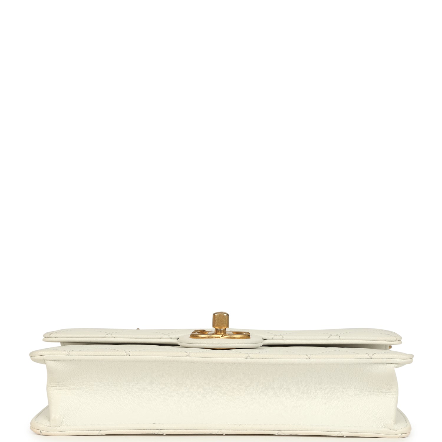preowned-chanel-small-chic-pearls-flap-bag-white-calfskin-antique-gold-metal