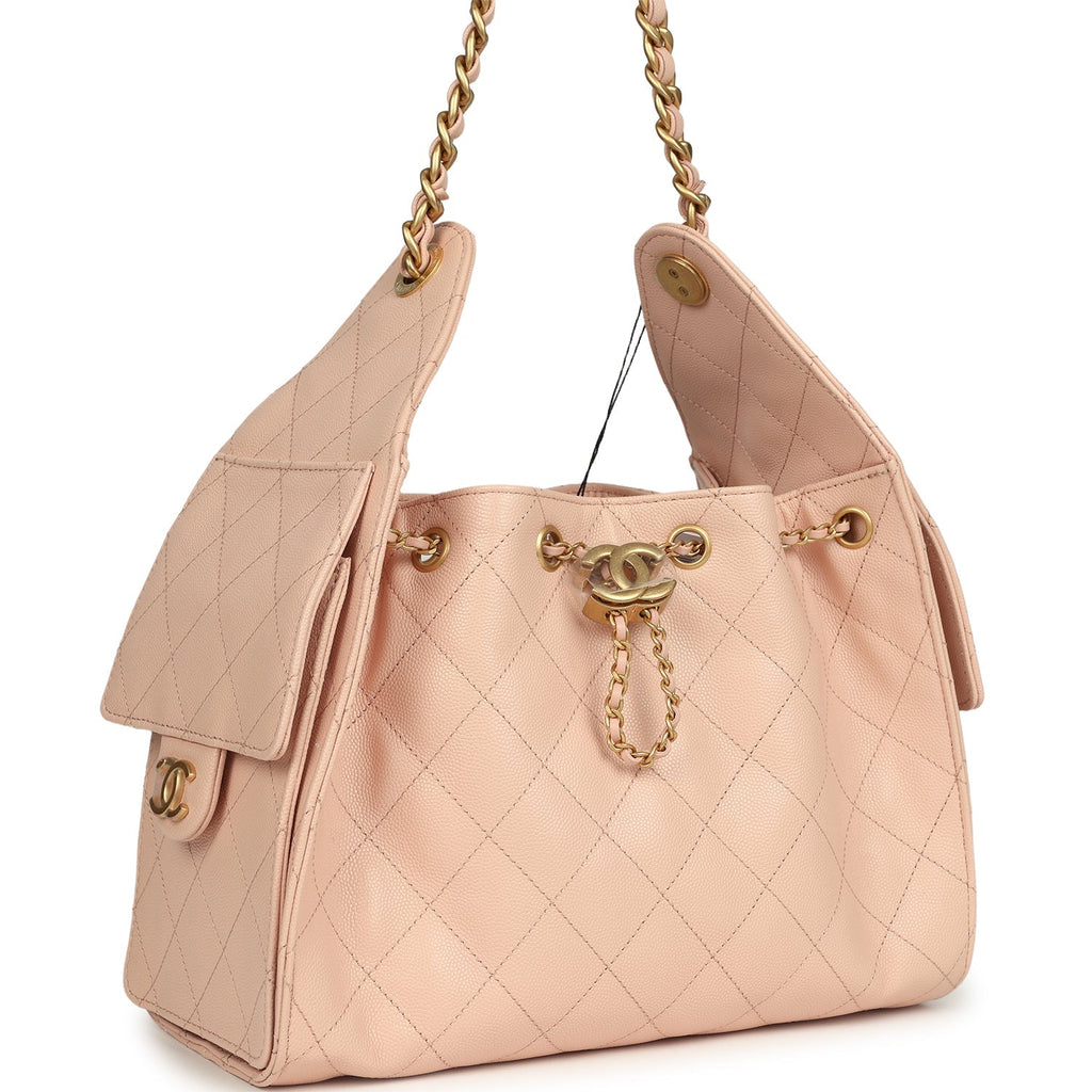chanel-small-25-hobo-bag-light-pink-caviar-antique-gold-metal-11