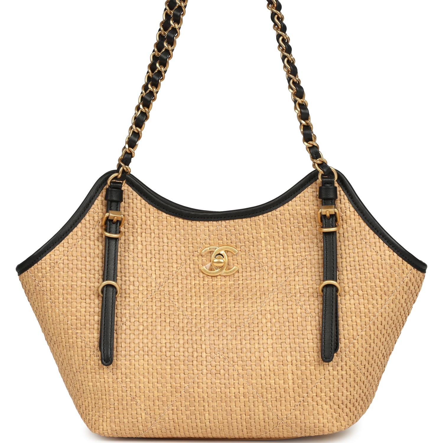 chanel-small-coco-shopping-bag-raffia-and-black-calfskin-antique-gold-metal