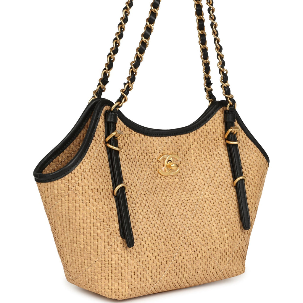 chanel-small-coco-shopping-bag-raffia-and-black-calfskin-antique-gold-metal