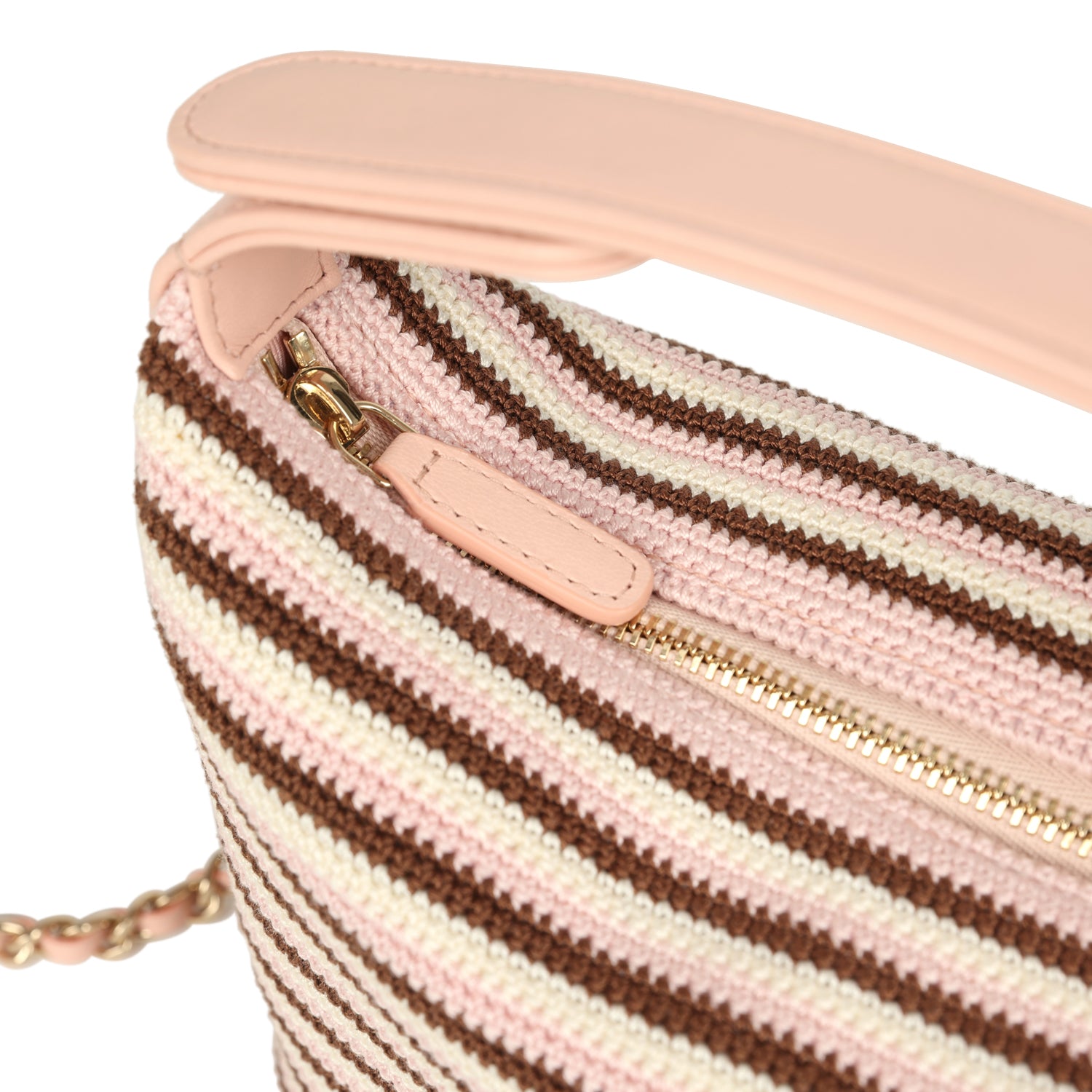 chanel-mini-hobo-pouch-with-chain-light-pink-brown-and-white-crochet-and-lambskin-light-gold-metal
