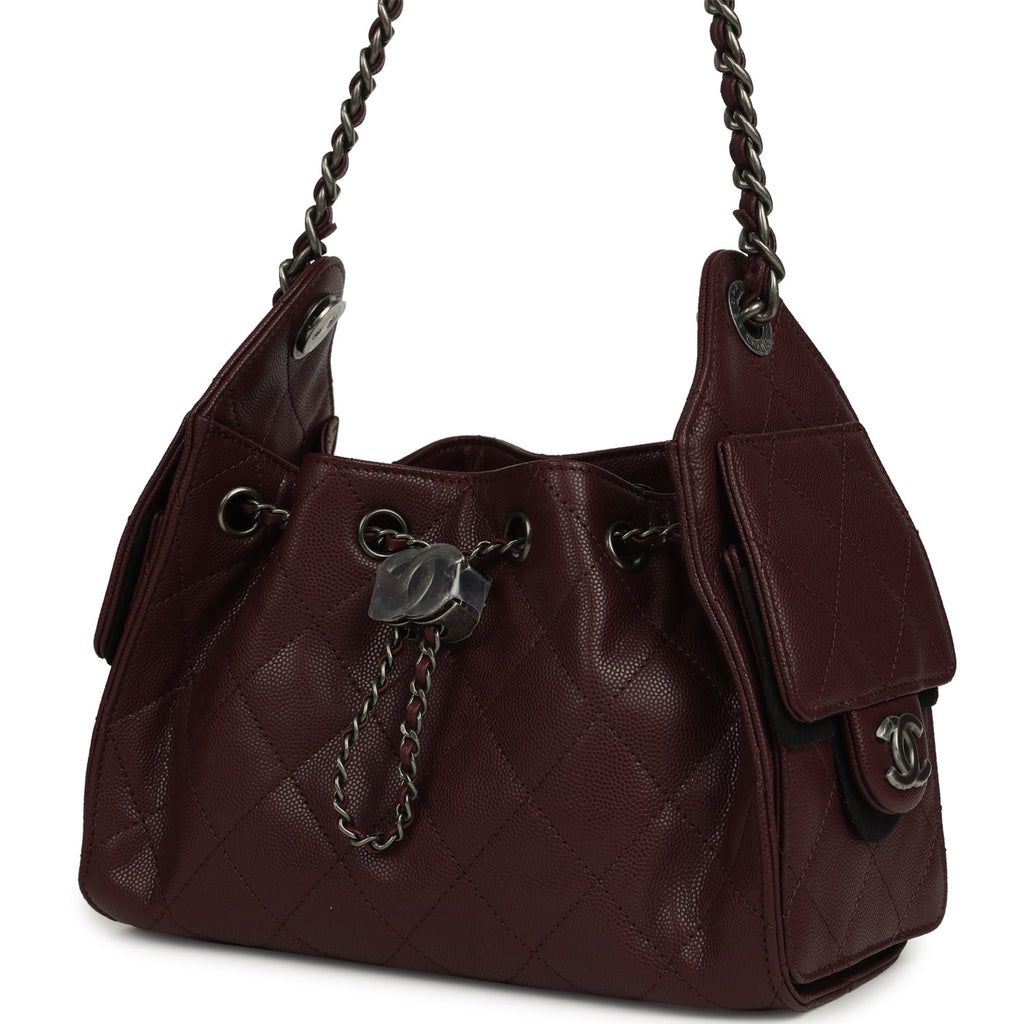 chanel-mini-25-hobo-bag-burgundy-caviar-aged-ruthenium-metal
