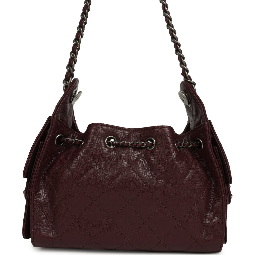 chanel-mini-25-hobo-bag-burgundy-caviar-aged-ruthenium-metal