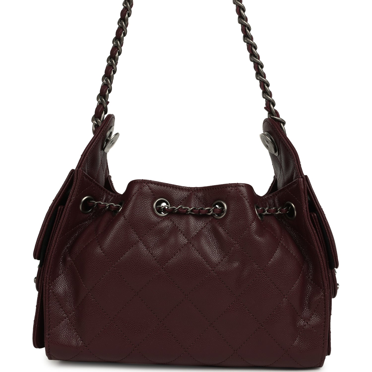 chanel-mini-25-hobo-bag-burgundy-caviar-aged-ruthenium-metal