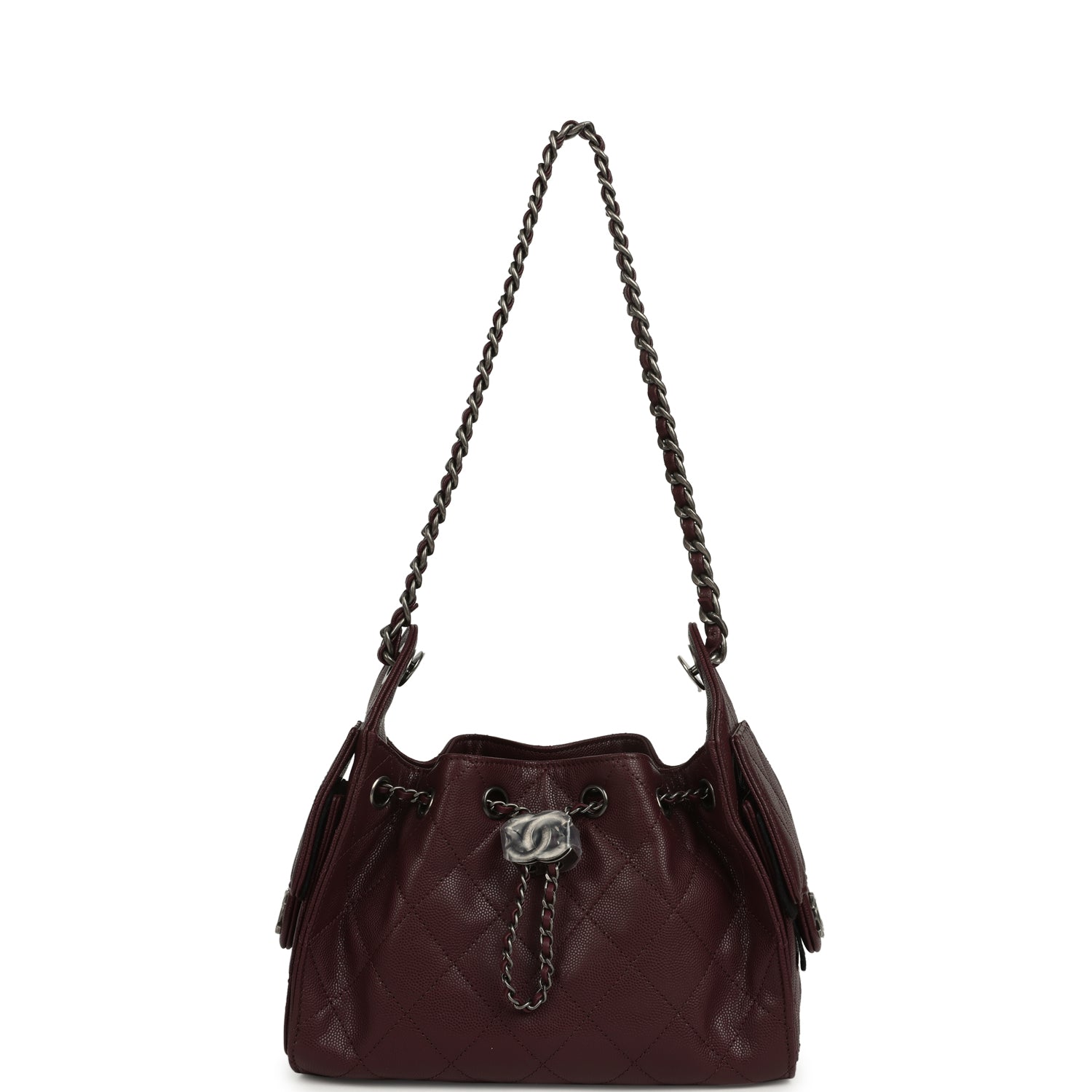 chanel-mini-25-hobo-bag-burgundy-caviar-aged-ruthenium-metal