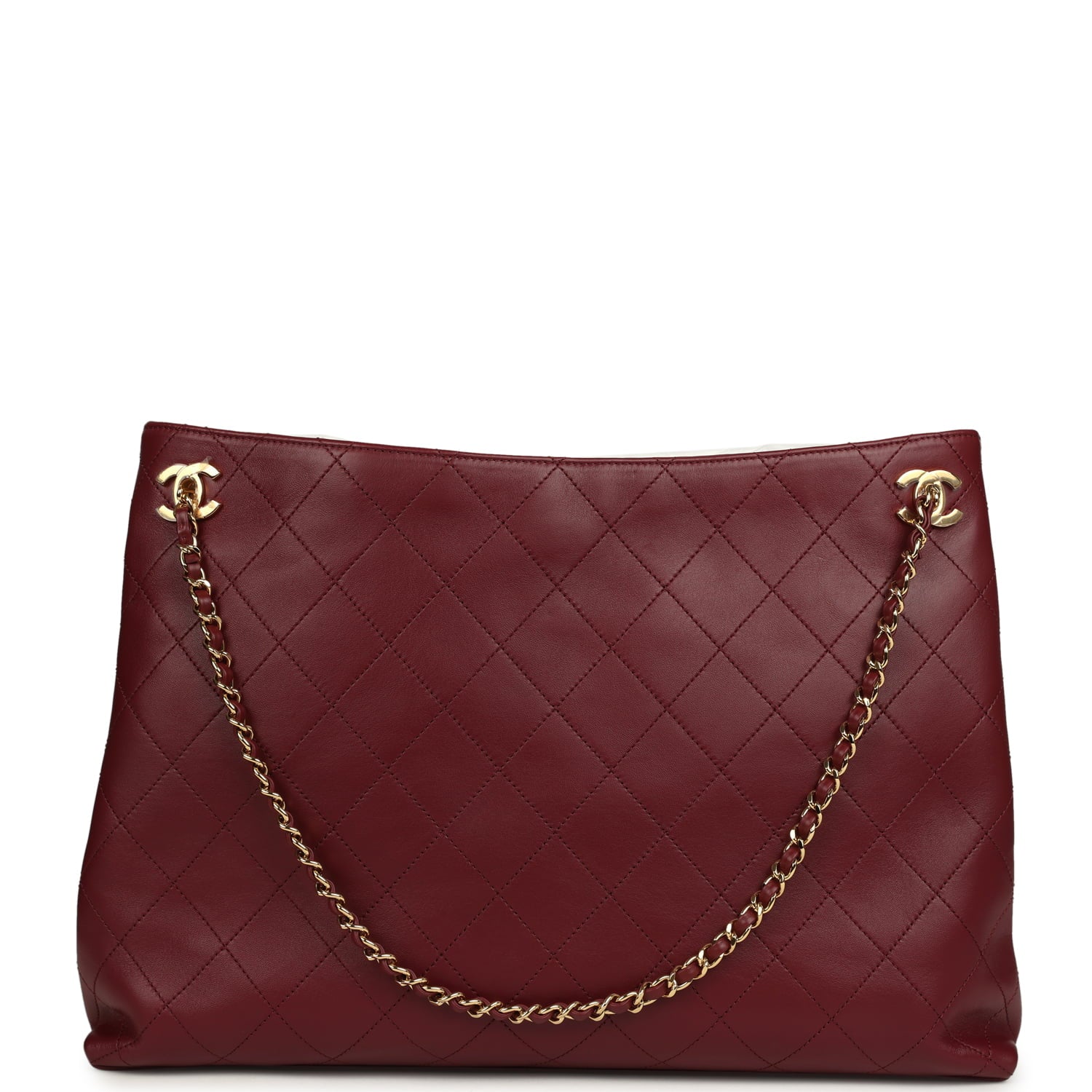 chanel-large-cc-shopping-bag-burgundy-lambskin-gold-metal