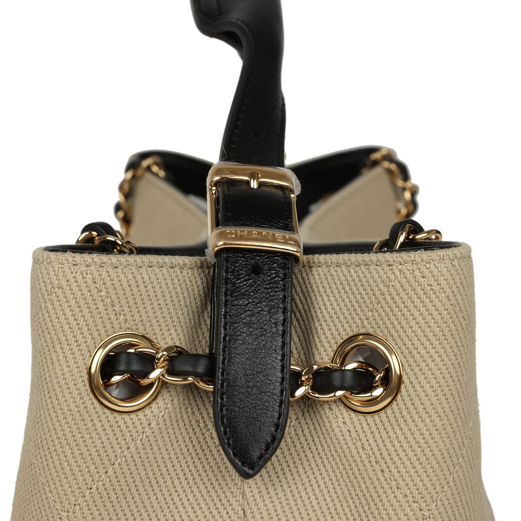 chanel-small-coco-hobo-bag-beige-canvas-and-black-shiny-lambskin-gold-metal