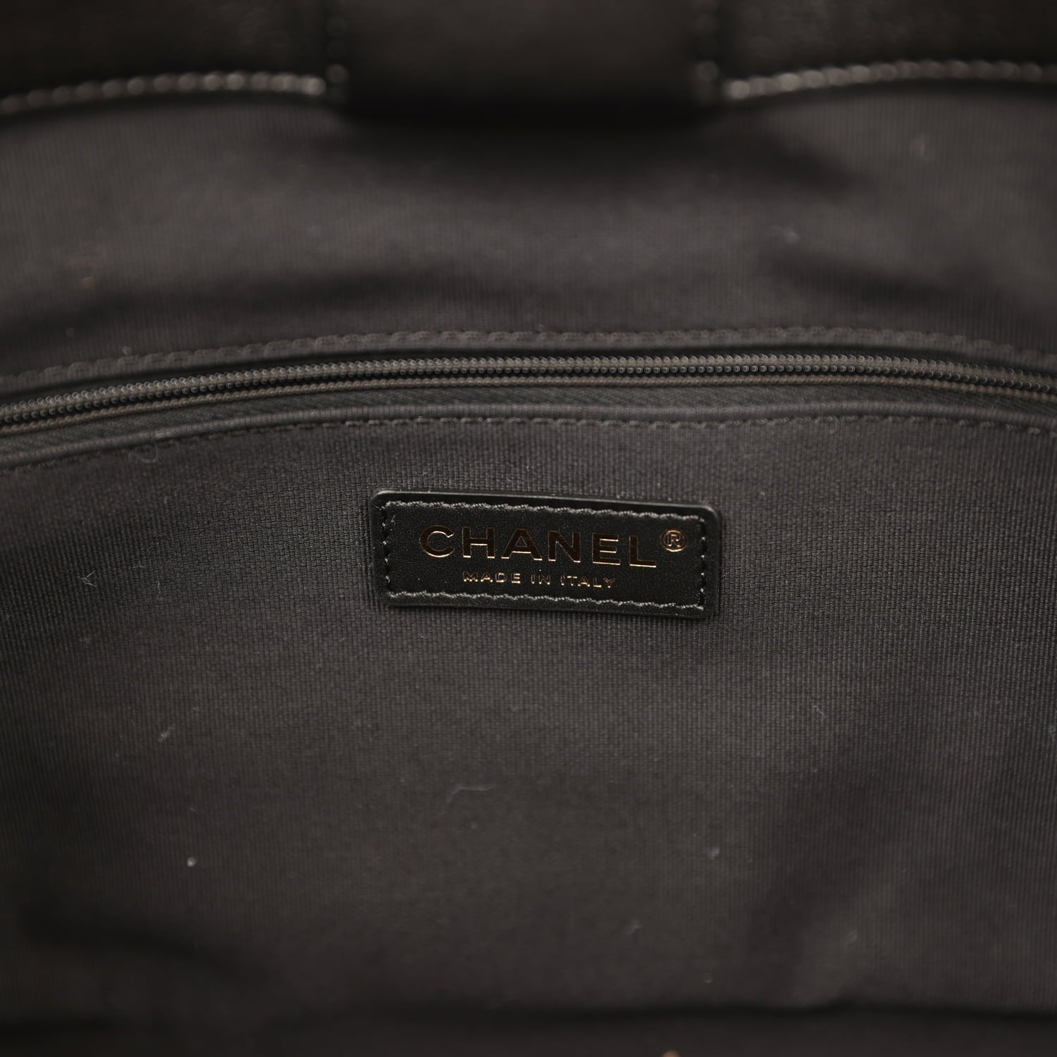 chanel-small-coco-hobo-bag-beige-canvas-and-black-shiny-lambskin-gold-metal
