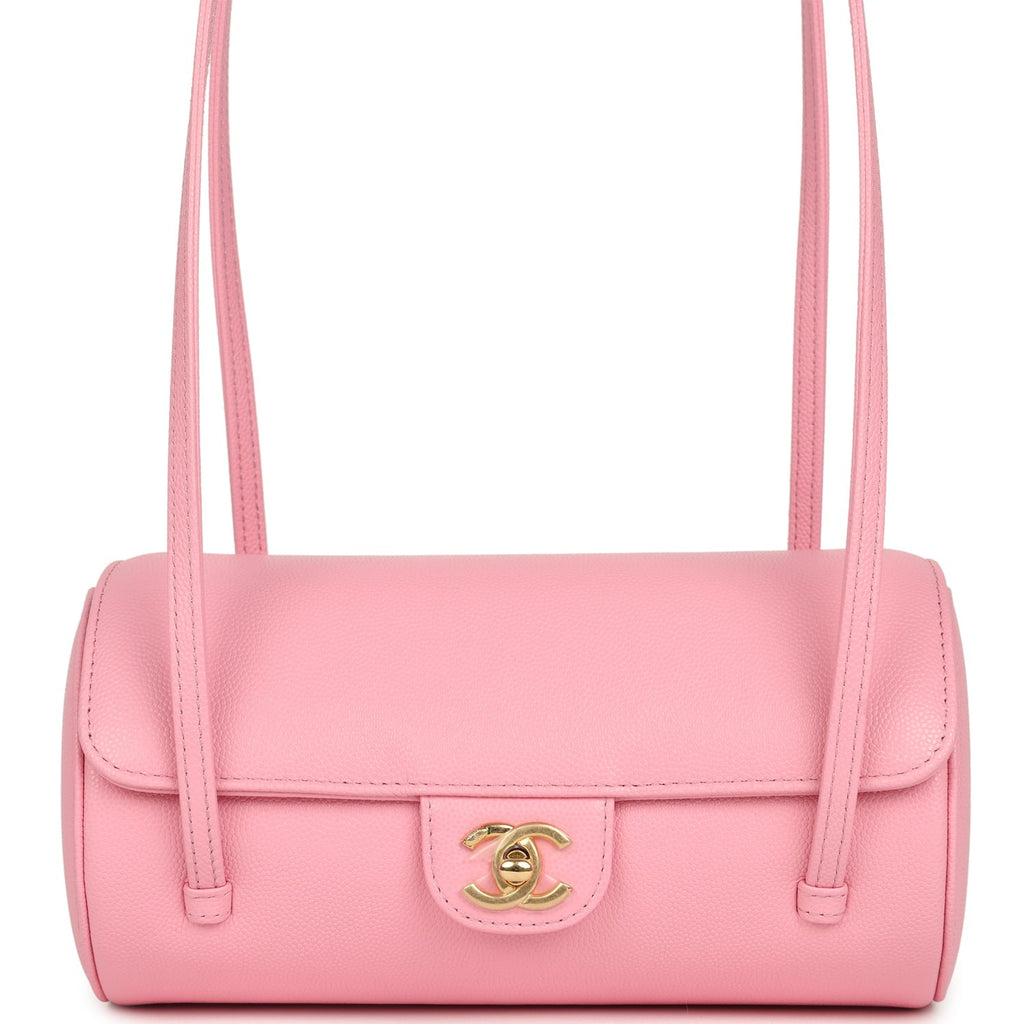 chanel-preppy-coco-bowling-bag-pink-shiny-caviar-brushed-gold-metal