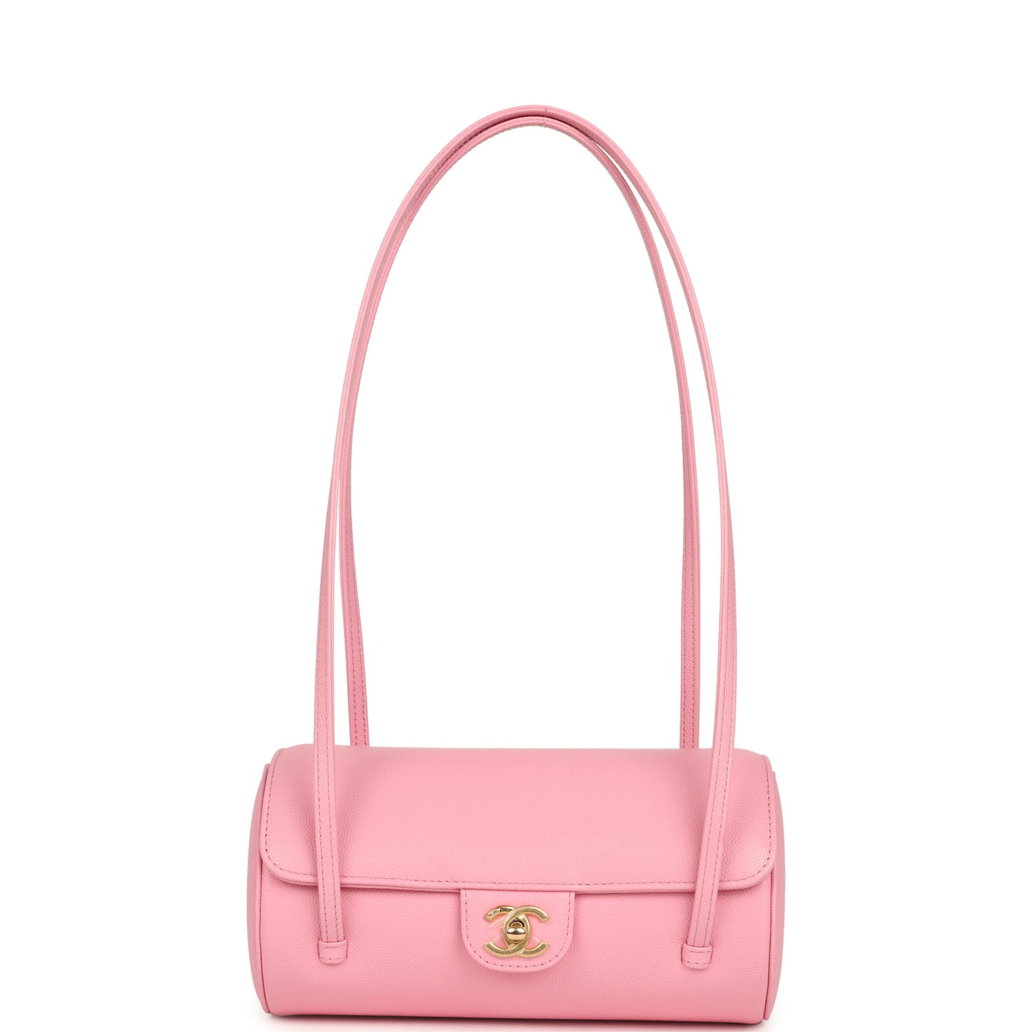 chanel-preppy-coco-bowling-bag-pink-shiny-caviar-brushed-gold-metal