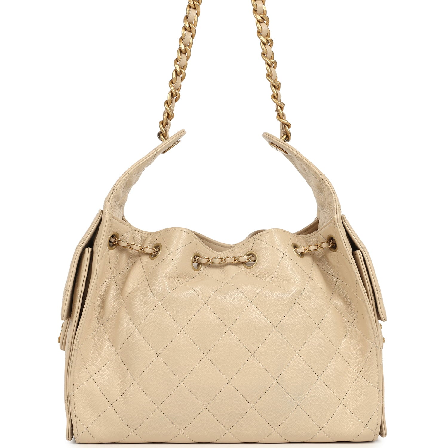 pre-owned-chanel-small-25-hobo-bag-beige-caviar-antique-gold-metal