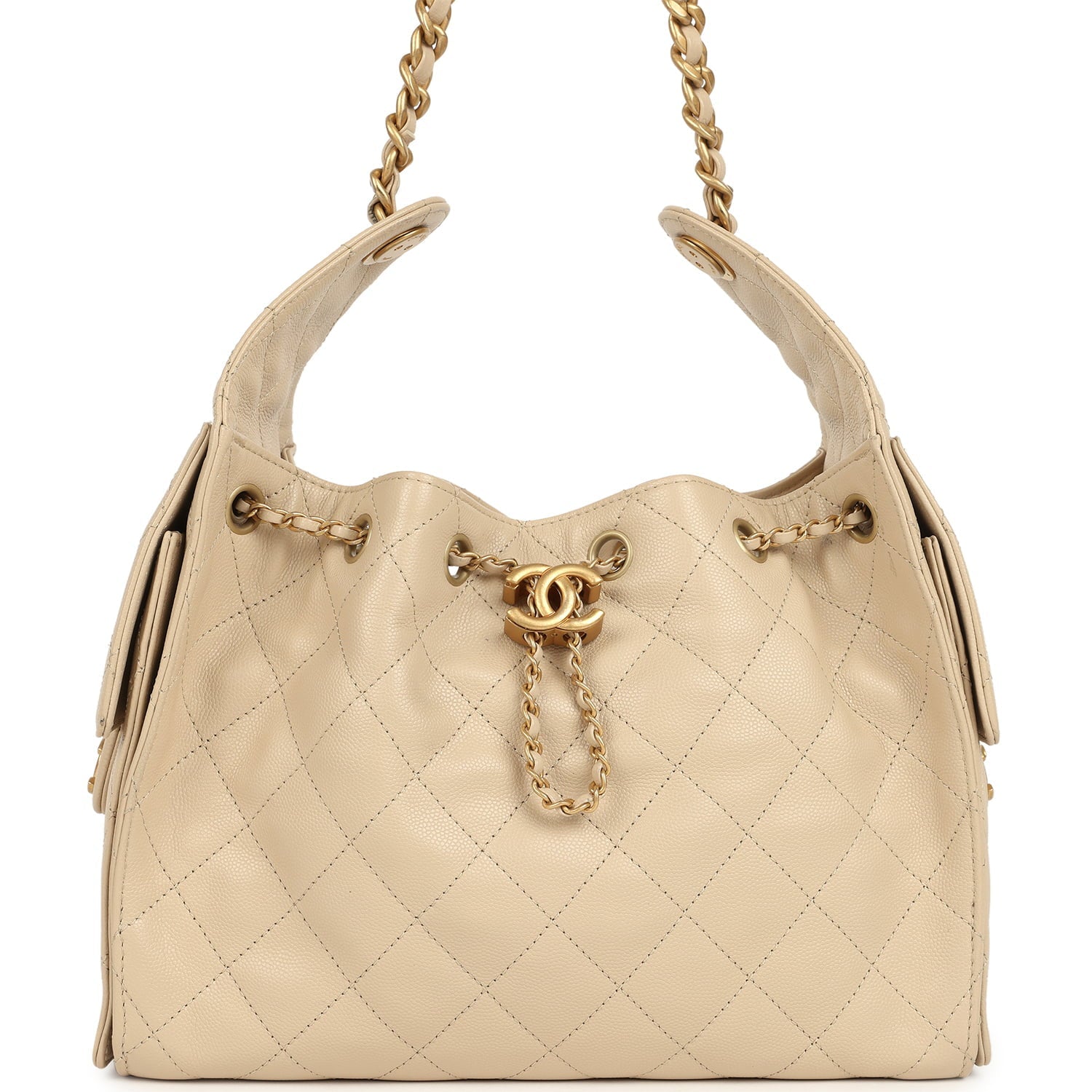 pre-owned-chanel-small-25-hobo-bag-beige-caviar-antique-gold-metal