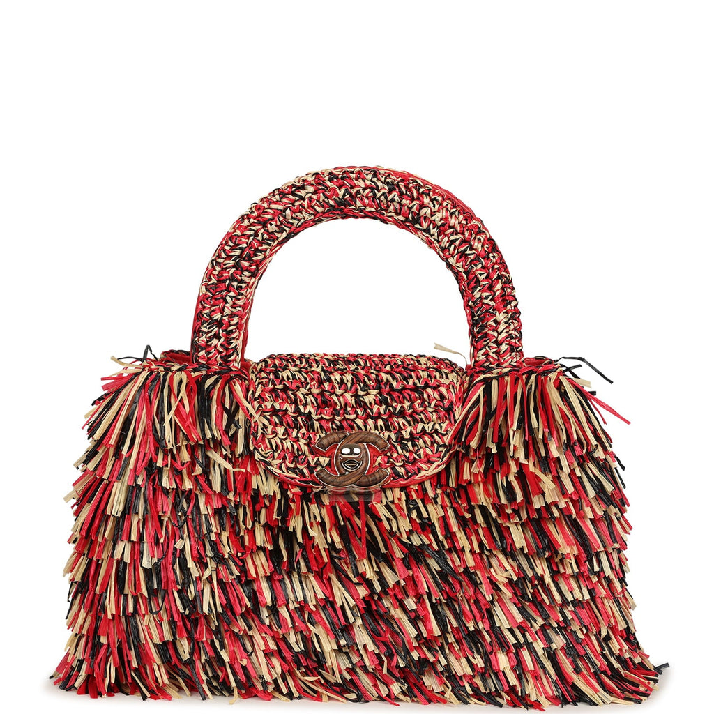 chanel-small-fringe-kelly-red-beige-black-raffia-wood-and-light-gold-metal