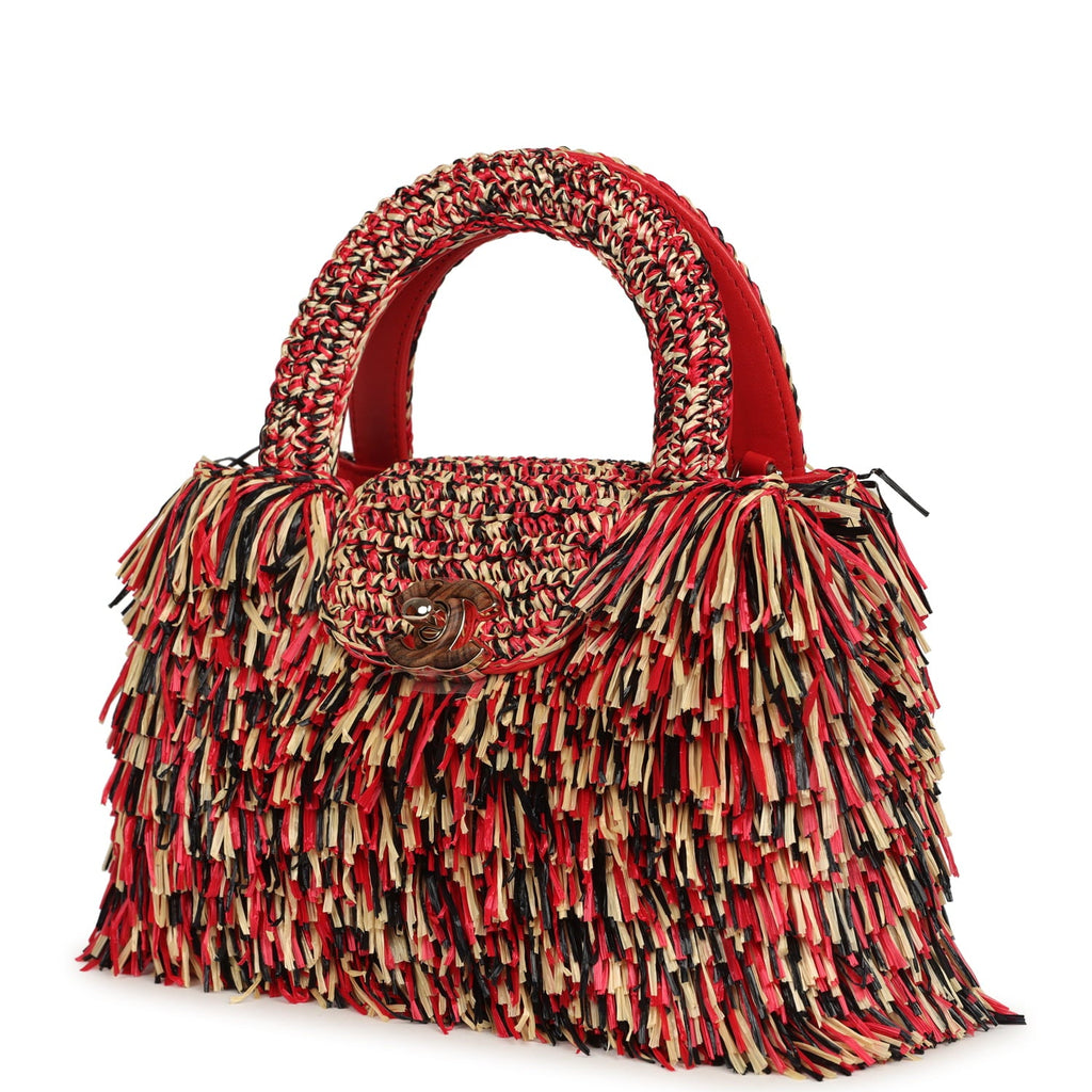 chanel-small-fringe-kelly-red-beige-black-raffia-wood-and-light-gold-metal