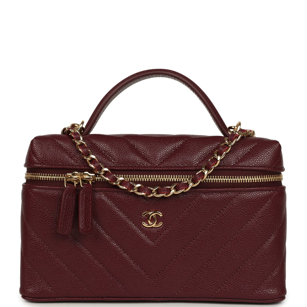 chanel-chevron-top-handle-long-vanity-case-with-chain-dark-burgundy-shiny-caviar-gold-metal-1