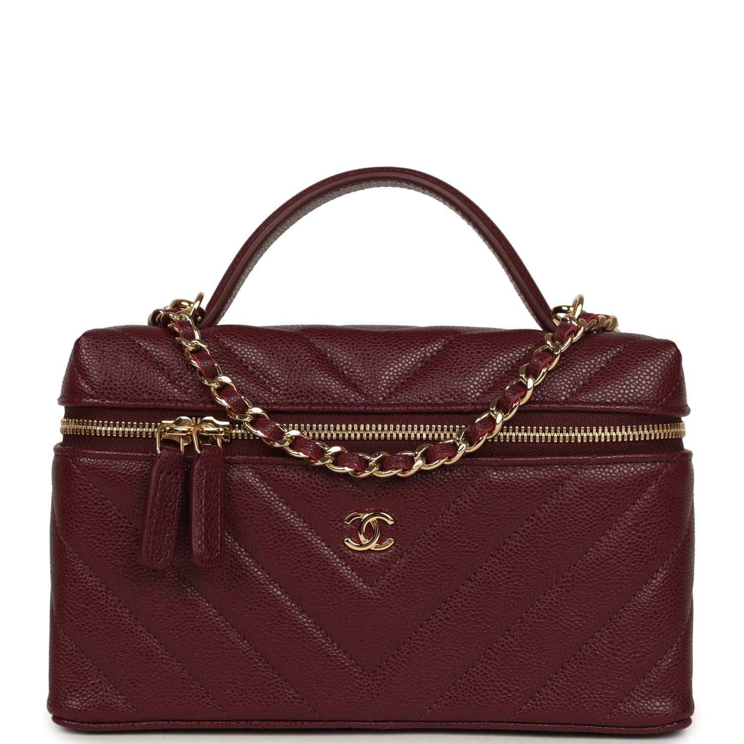 chanel-chevron-top-handle-long-vanity-case-with-chain-dark-burgundy-shiny-caviar-gold-metal-1