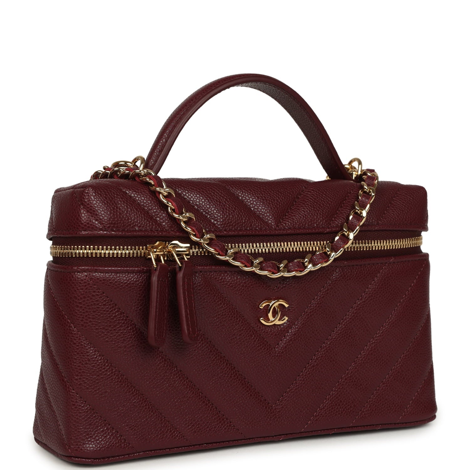 chanel-chevron-top-handle-long-vanity-case-with-chain-dark-burgundy-shiny-caviar-gold-metal-1