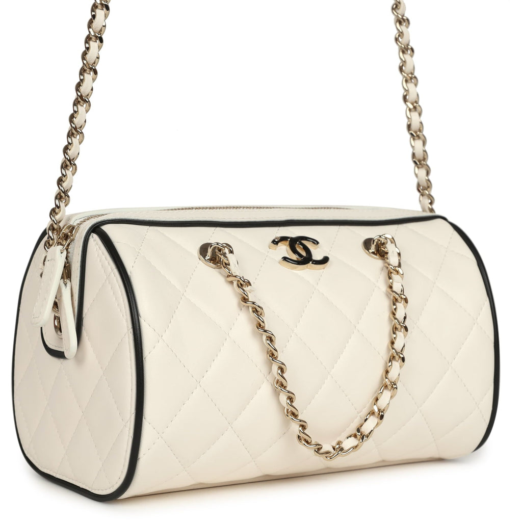 chanel-mini-timeless-classic-barrel-bag-with-chain-white-and-black-lambskin-light-gold-metal