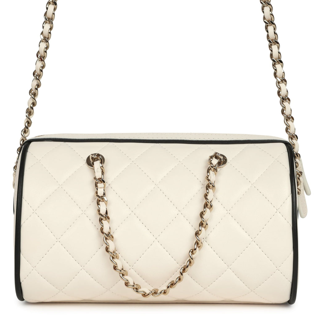 chanel-mini-timeless-classic-barrel-bag-with-chain-white-and-black-lambskin-light-gold-metal