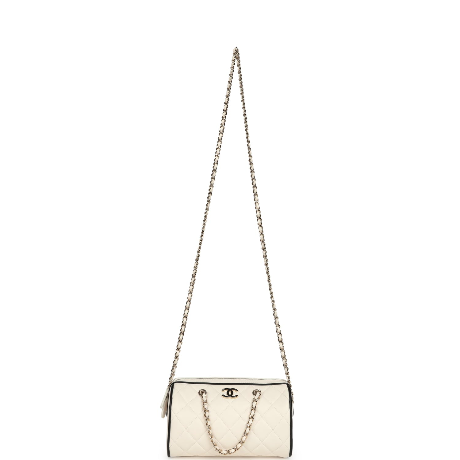 chanel-mini-timeless-classic-barrel-bag-with-chain-white-and-black-lambskin-light-gold-metal