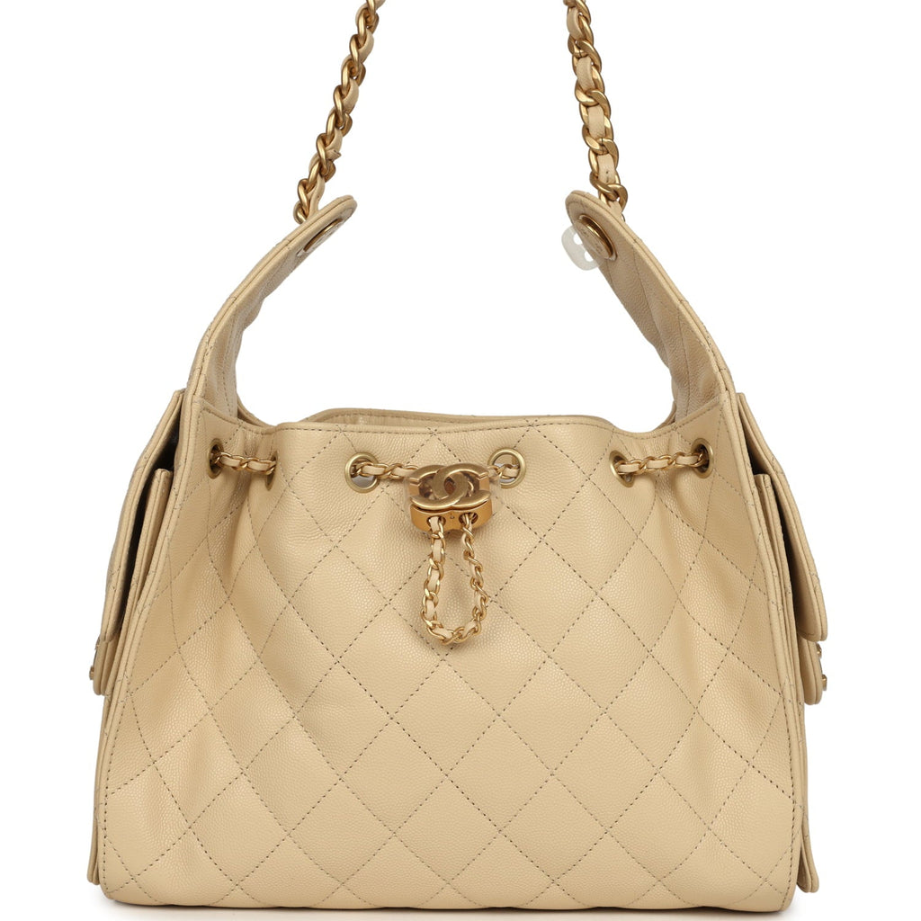 chanel-small-25-hobo-bag-light-beige-caviar-antique-gold-metal-4