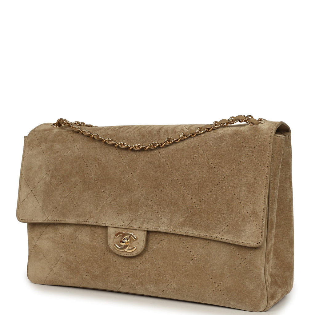 chanel-maxi-souplissimo-large-flap-bag-dark-beige-suede-gold-metal