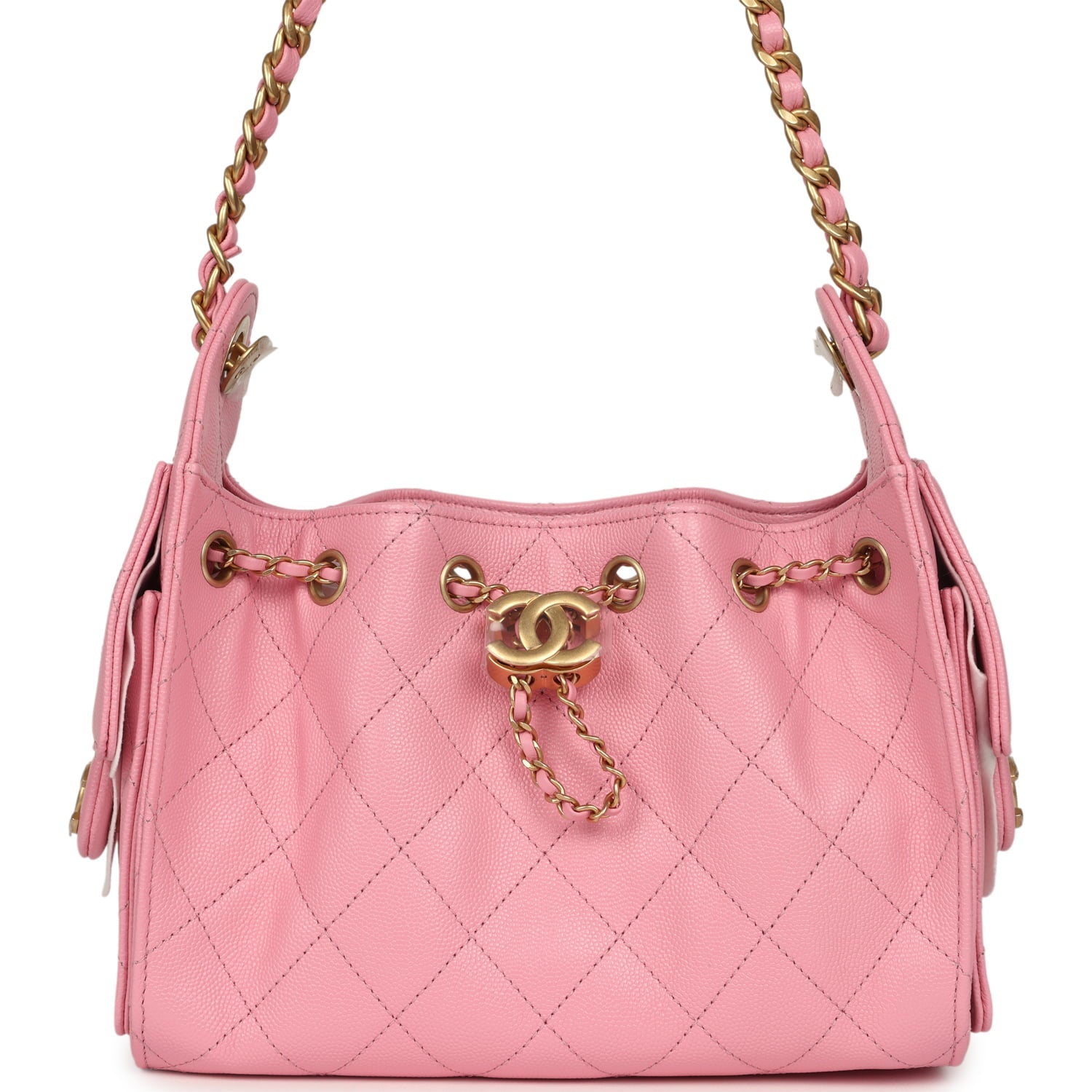 chanel-mini-25-hobo-bag-pink-caviar-antique-gold-metal