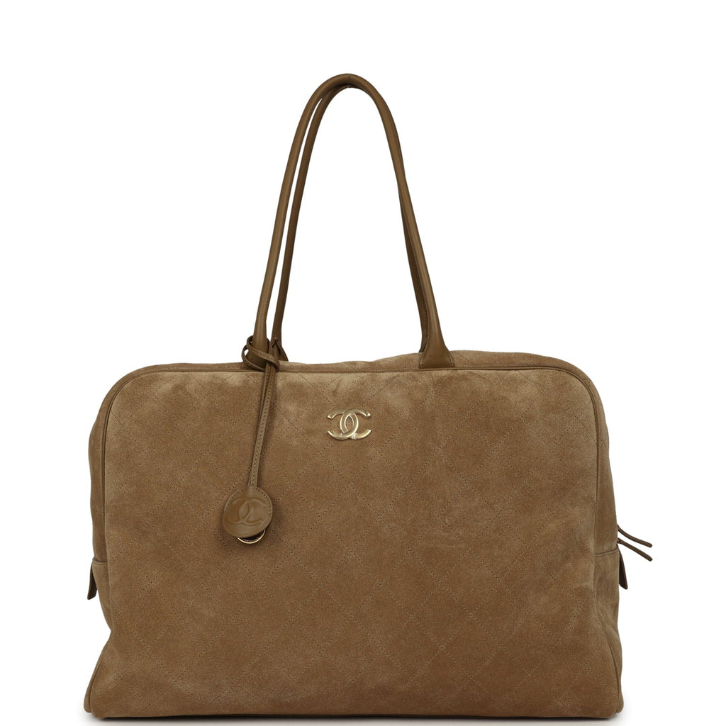 chanel-maxi-perfect-bowling-bag-dark-beige-suede-gold-metal