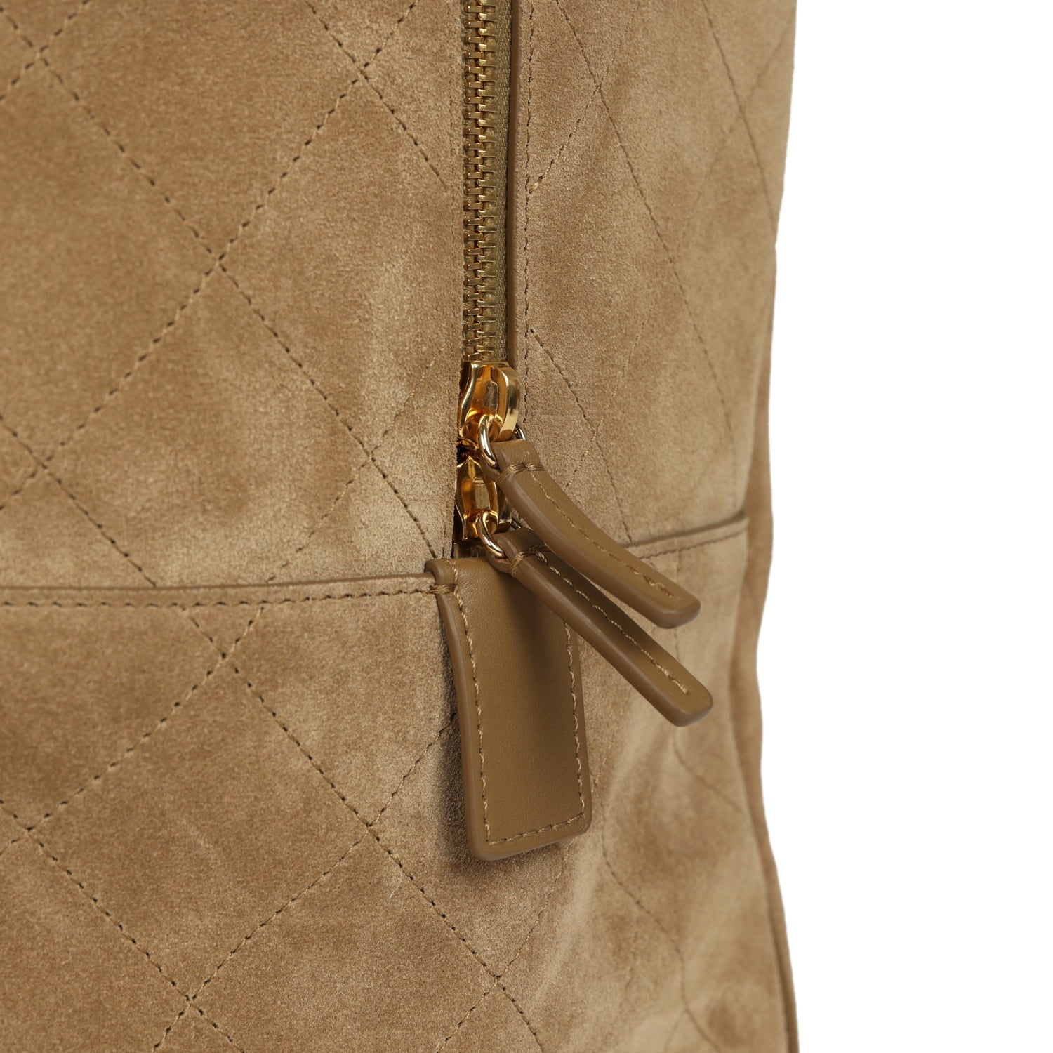 chanel-maxi-perfect-bowling-bag-dark-beige-suede-gold-metal