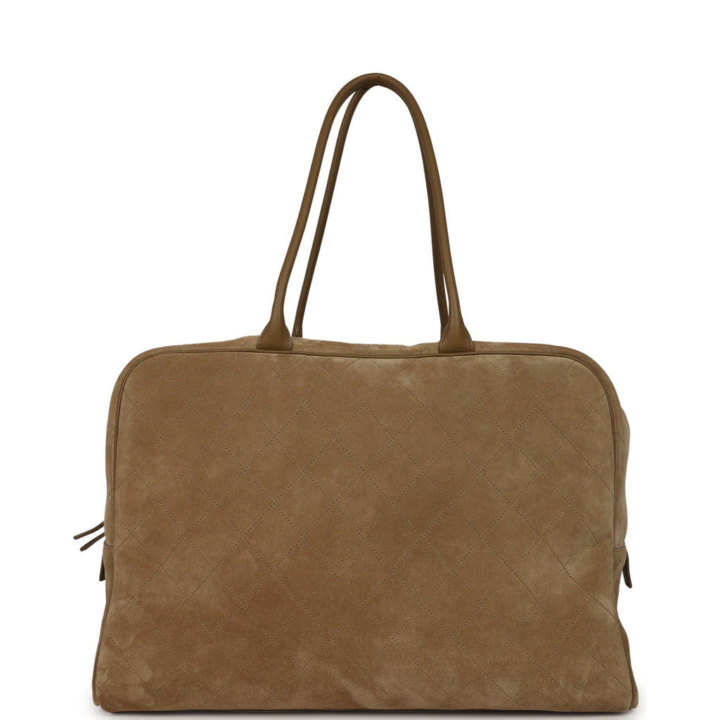 chanel-maxi-perfect-bowling-bag-dark-beige-suede-gold-metal