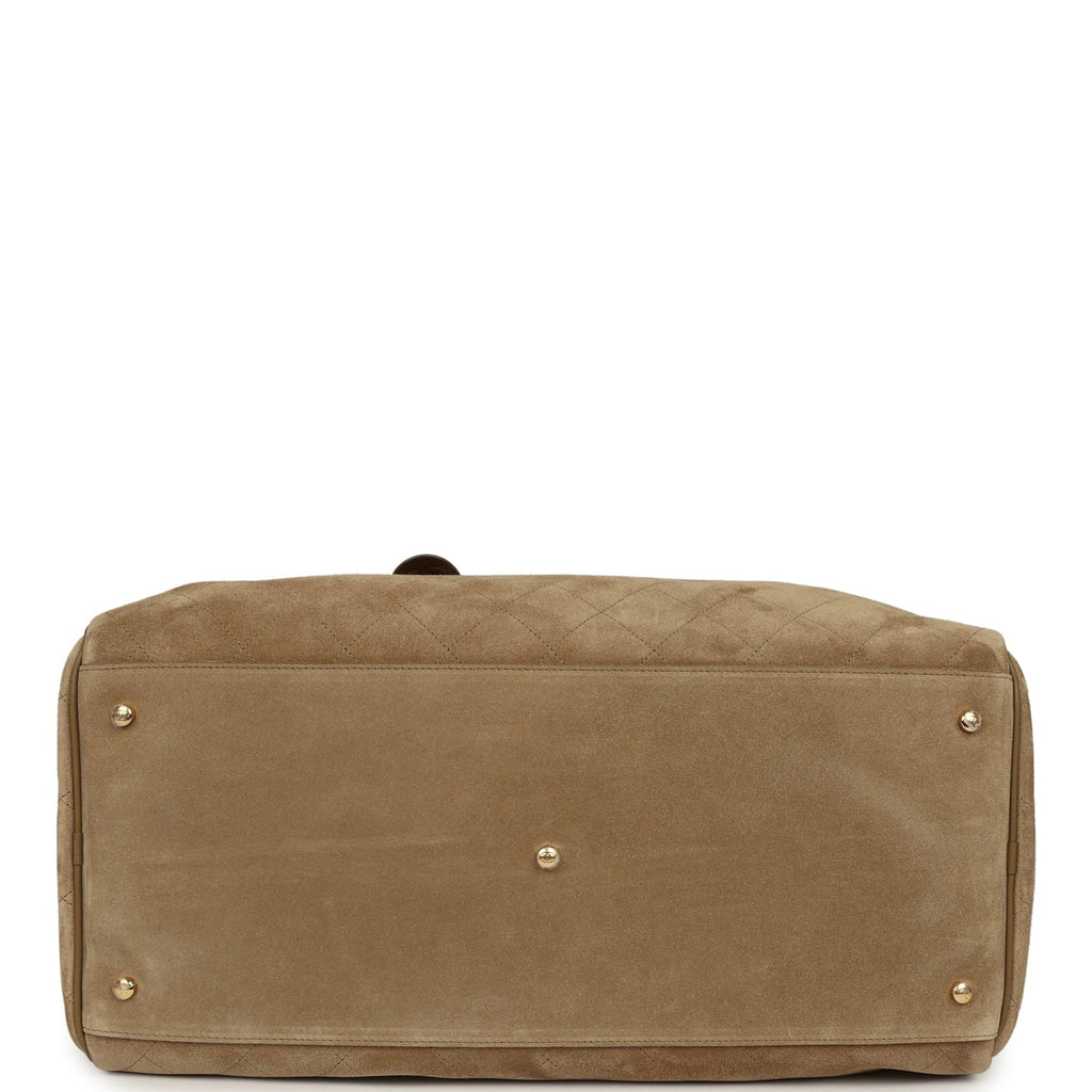 chanel-maxi-perfect-bowling-bag-dark-beige-suede-gold-metal