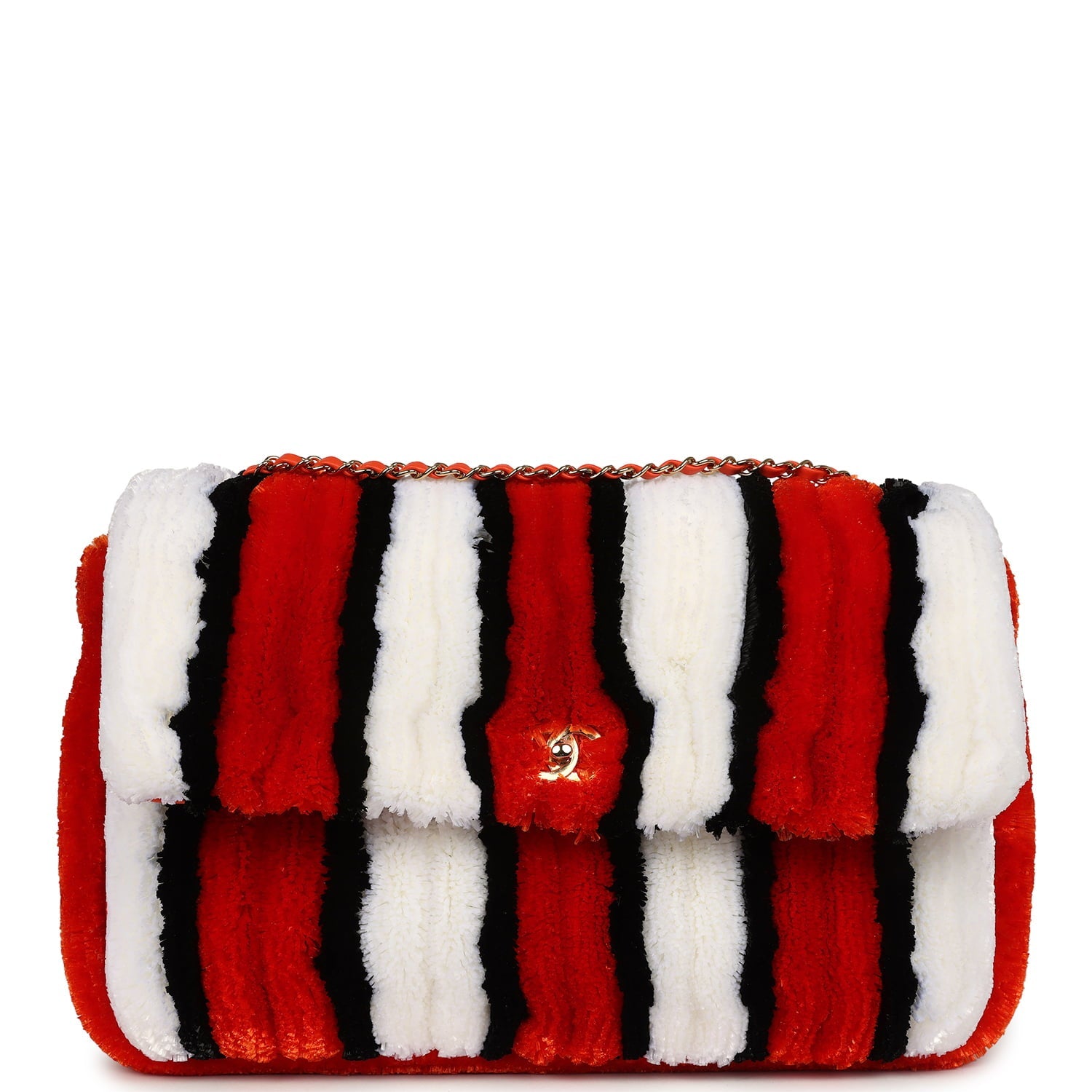 chanel-maxi-coco-beach-stripe-flap-bag-orange-white-and-black-raffia-gold-metal