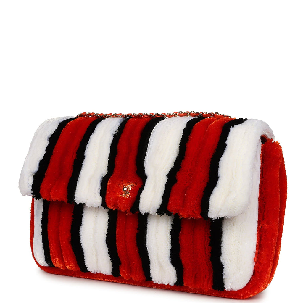 chanel-maxi-coco-beach-stripe-flap-bag-orange-white-and-black-raffia-gold-metal