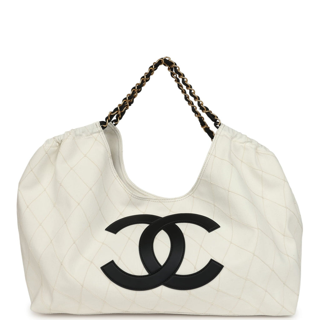 chanel-maxi-coco-beach-cambon-hobo-bag-white-denim-and-black-calfskin-brushed-gold-metal