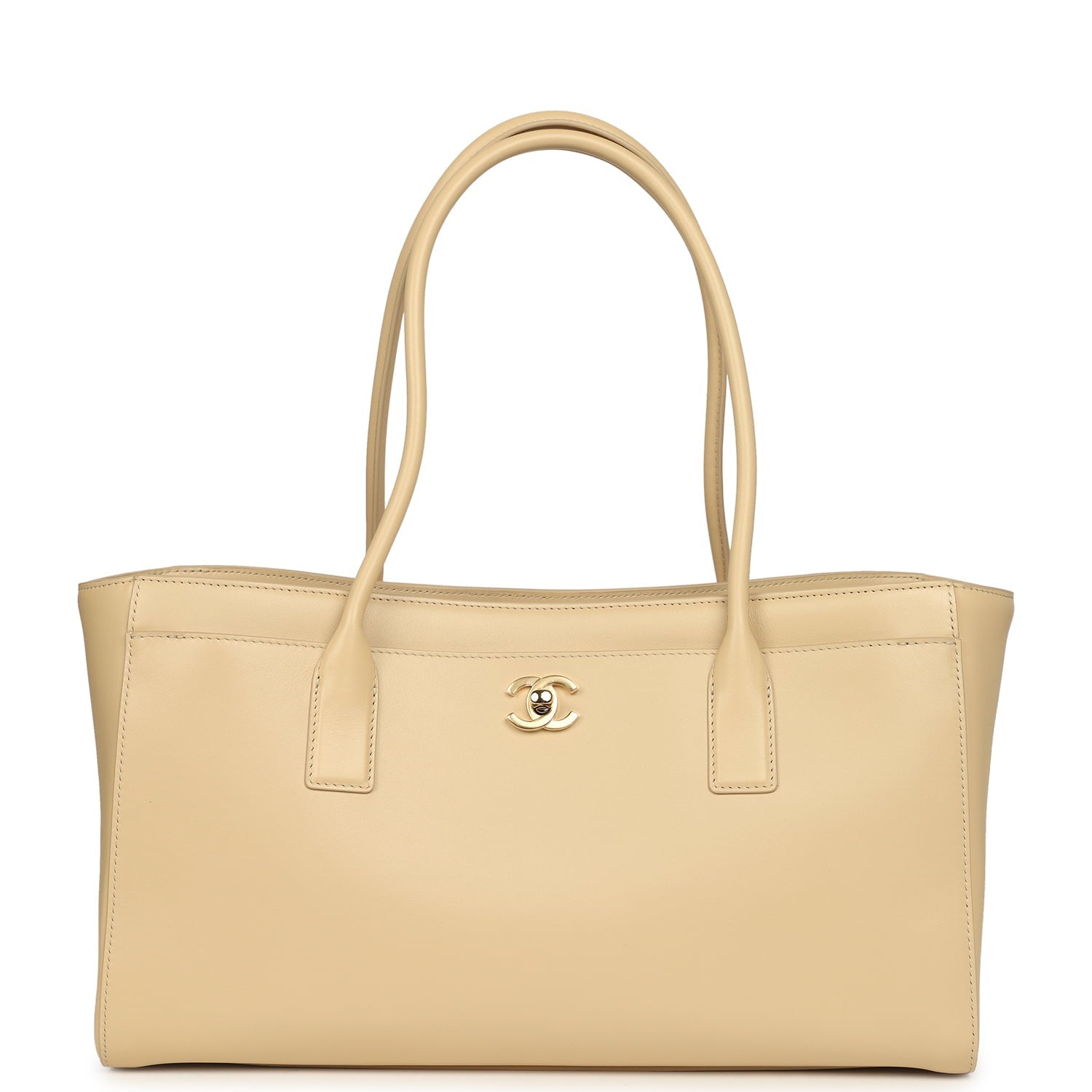 chanel-small-cerf-shopping-bag-beige-calfskin-gold-metal