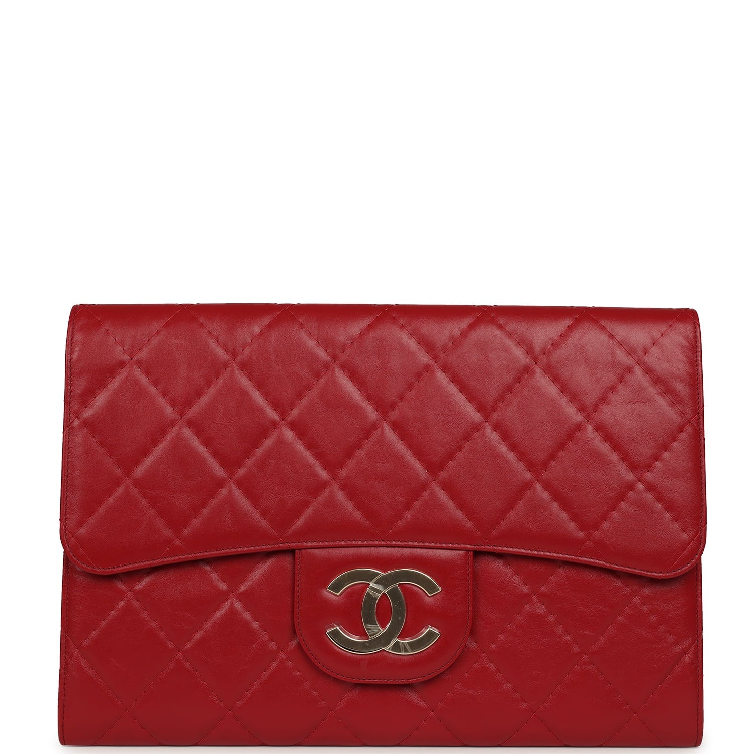 chanel-xxl-cc-clutch-red-shiny-crumpled-calfskin-gold-metal-1