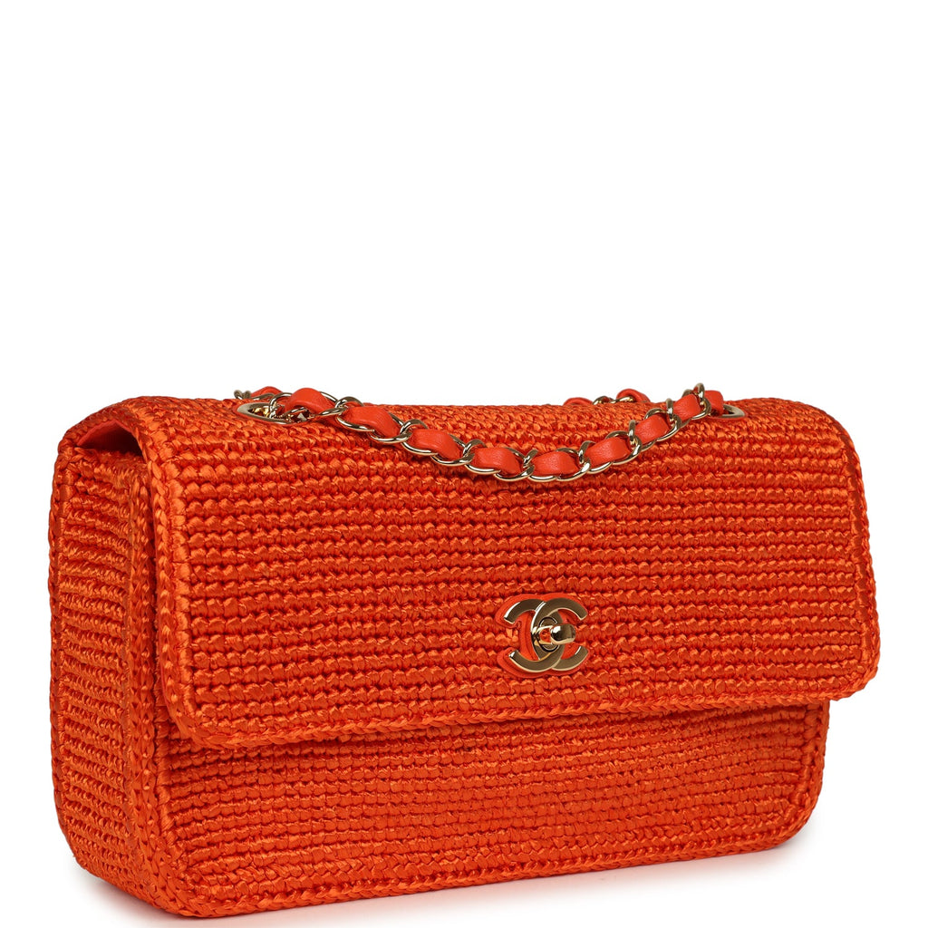 chanel-small-coco-beach-small-flap-bag-orange-braided-raffia-gold-metal